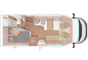 Family Traveller Plus Motorhome layouts