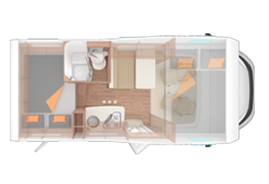 Family Traveller Motorhome layouts
